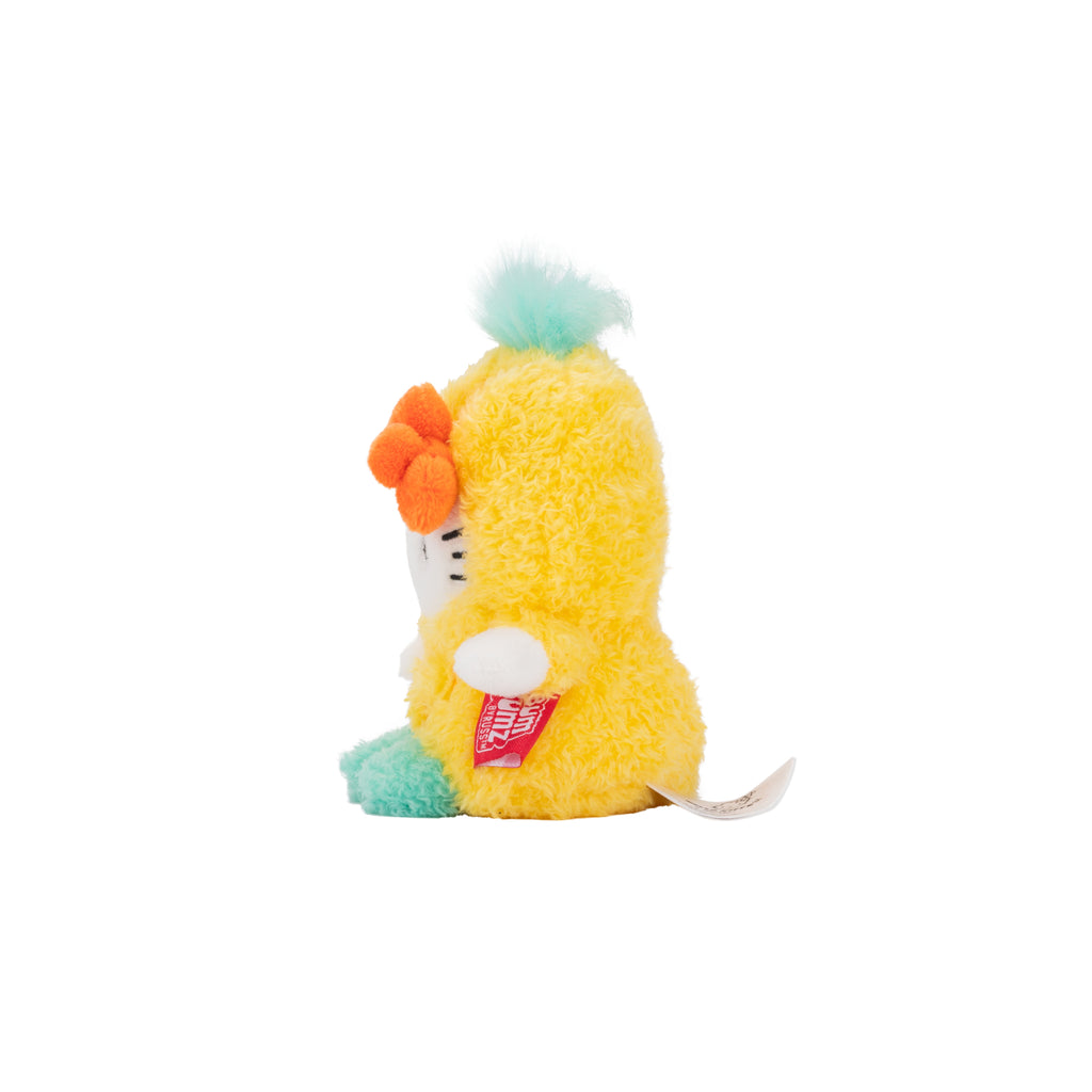 Bumbumz 4.5" Hello Kitty Fruitbumz Plush – Sanrio Hello Kitty Pineapple Plush Toy