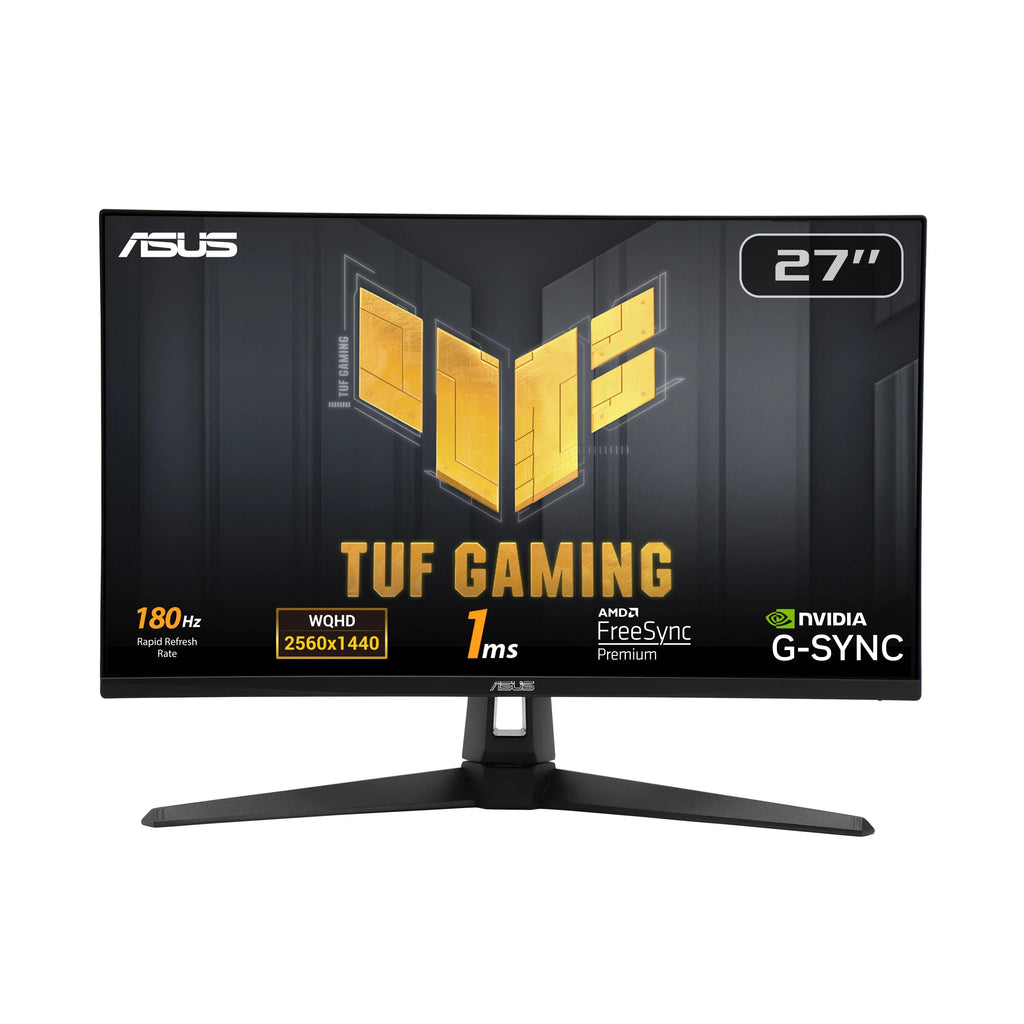 TUF Gaming VG27AQ3AZ Gaming Monitor – 27" QHD (2560X1440), 180Hz, Fast IPS, 1Ms (GTG)