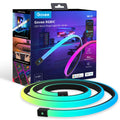 6.56Ft RGBIC LED Neon Rope Light, Color-Changing Smart Light Strip for Desk, Gaming Setup, Wifi + Bluetooth Control