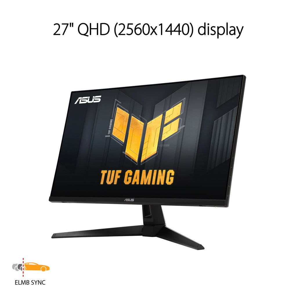 TUF Gaming VG27AQ3AZ Gaming Monitor – 27" QHD (2560X1440), 180Hz, Fast IPS, 1Ms (GTG)